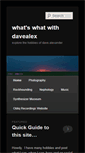 Mobile Screenshot of davealex.com