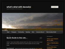 Tablet Screenshot of davealex.com